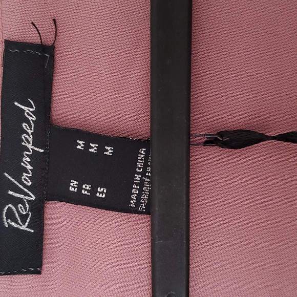 Revamped La Nuit- Pink Sparkled dress- Size M - Picture 4 of 5